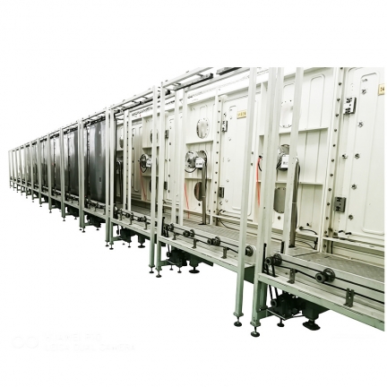 Vertical Inline PVD Equipment for Continuous Coating of Flat Parts